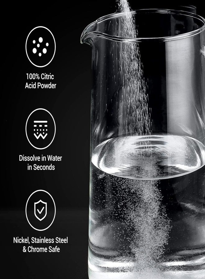 Gevi Household Ice Maker Descaling Powder | 4 Use & Individually Packed for Each Use | Organic Citric Acid Descaler Compatible with All Major Brands - Image 3